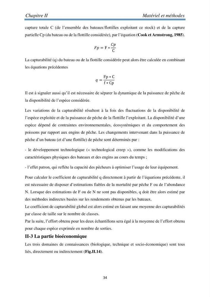 Contribution à l’étude bioéconomique de la pêche chalutière cas de rouget de vase ( Mullus barbatus) de la région centre du bassin Algérien