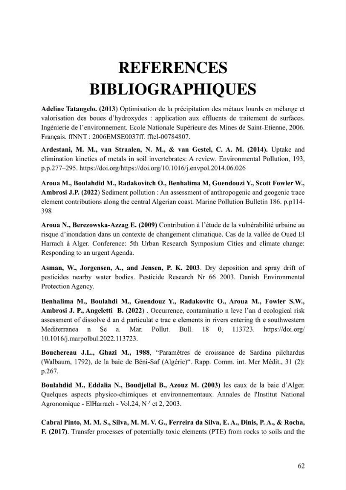 Analyse et géolocalisation des risques liés aux émissions industrielles et urbaines en zone littorale