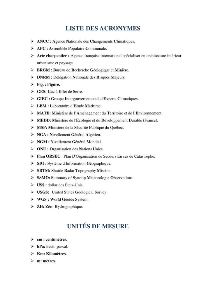 Gestion et perception du risque par la submersion dans le projet d\'aménagement des \'\' Sablettes\'\' en baie d\'Alger: