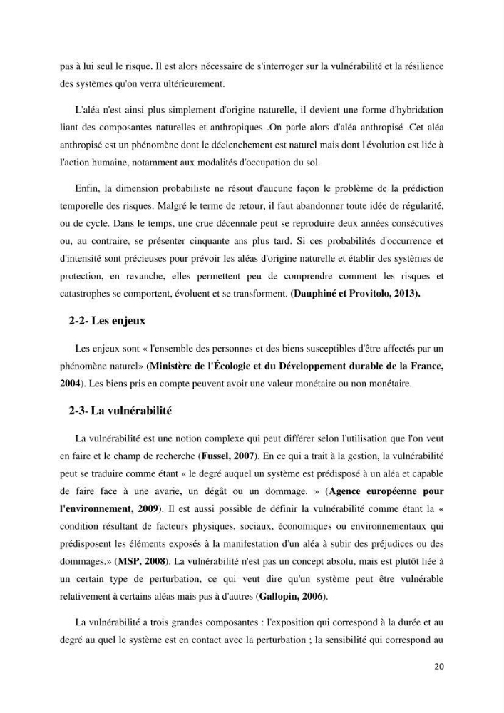 Gestion et perception du risque par la submersion dans le projet d\'aménagement des \'\' Sablettes\'\' en baie d\'Alger: