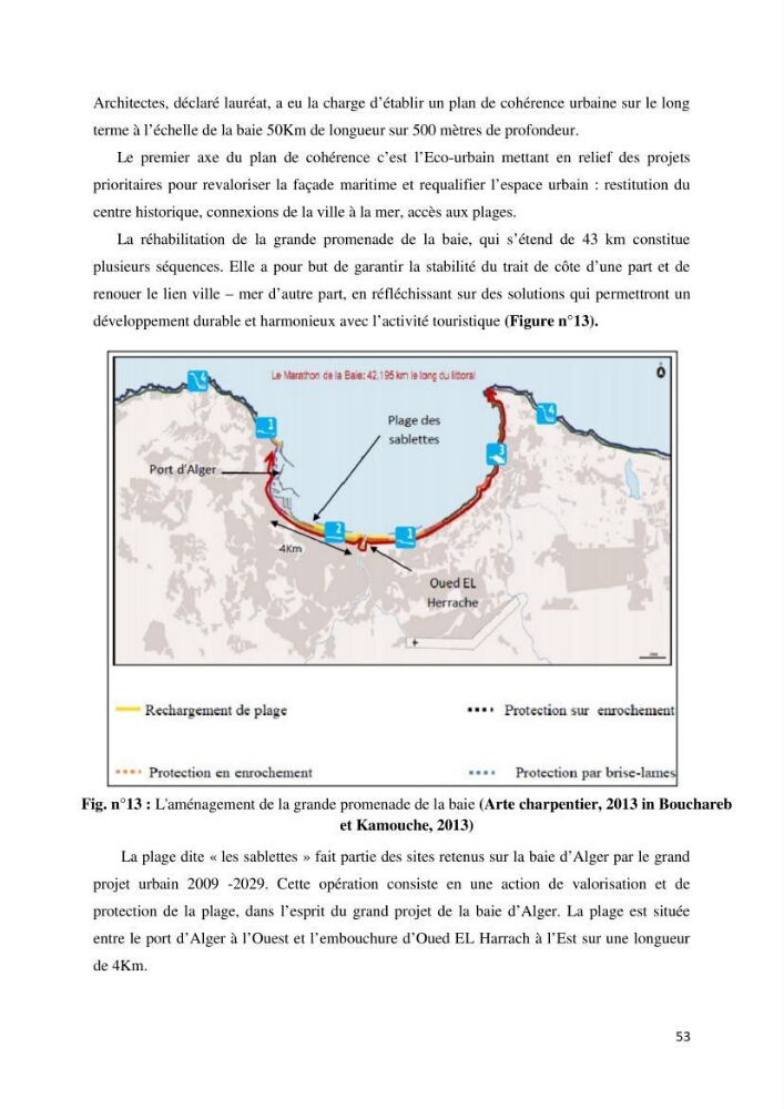 Gestion et perception du risque par la submersion dans le projet d\'aménagement des \'\' Sablettes\'\' en baie d\'Alger:
