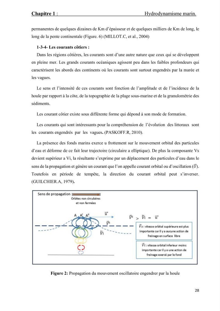 Contribution à la recherche des zones à fort potentiel d\'énergie houlomotrice à base d\'un modèle hydrodynamique: