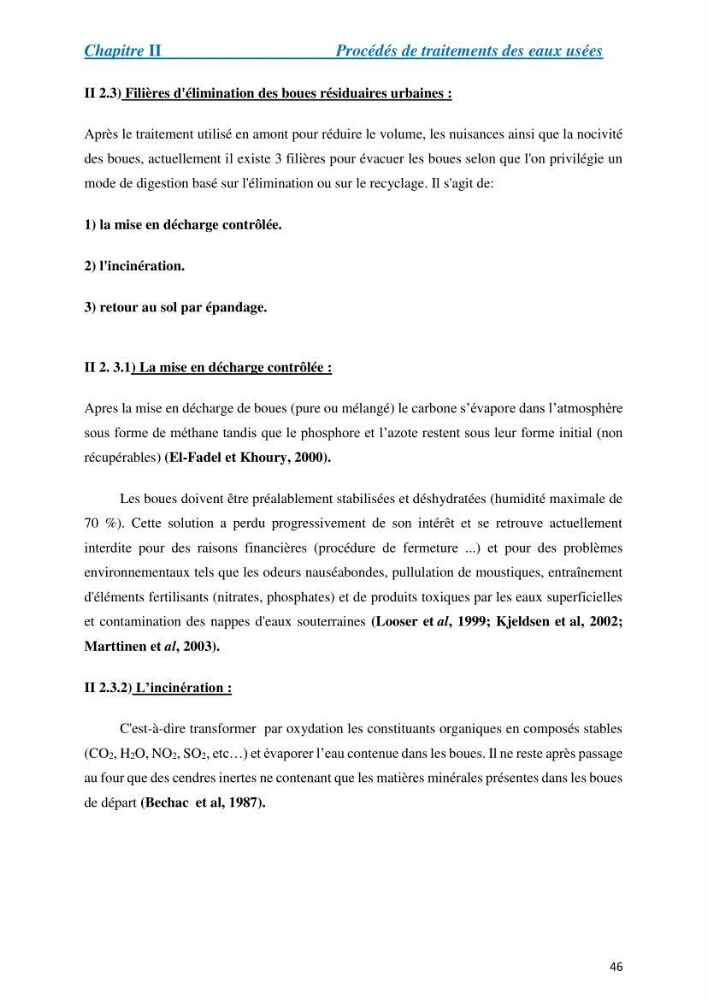 Suivi de la qualité physico-chimique et bacteriologique des eaux usées épurées de la station d\'épuration et leur effet sur l\'environnement marin