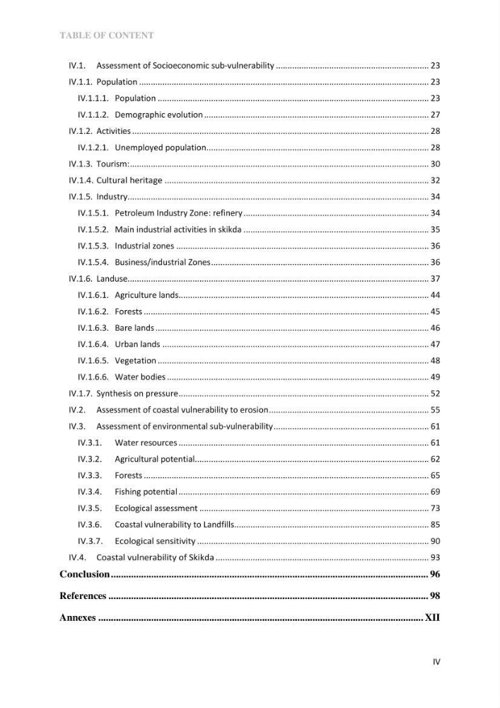Perception of ICZM: analysis of the socioeconomic and environmental vulnerability of the coastal zone of skikda province