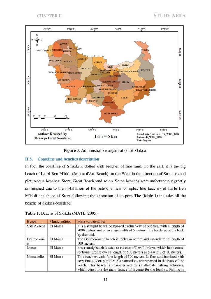 Perception of ICZM: analysis of the socioeconomic and environmental vulnerability of the coastal zone of skikda province