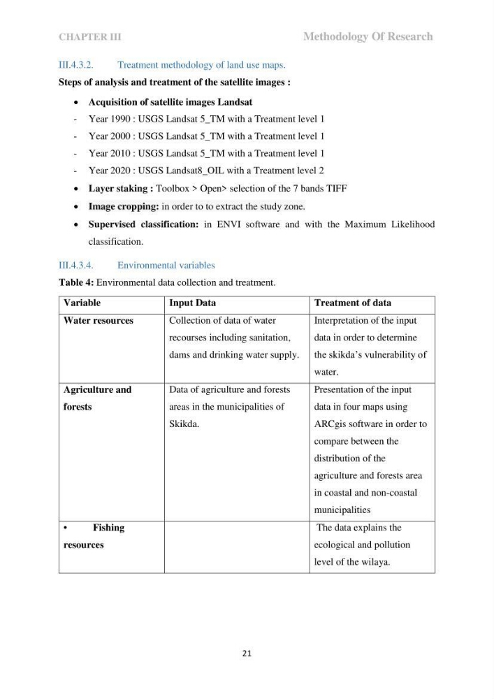 Perception of ICZM: analysis of the socioeconomic and environmental vulnerability of the coastal zone of skikda province