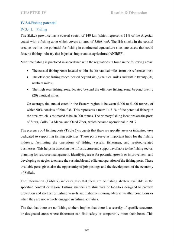 Perception of ICZM: analysis of the socioeconomic and environmental vulnerability of the coastal zone of skikda province