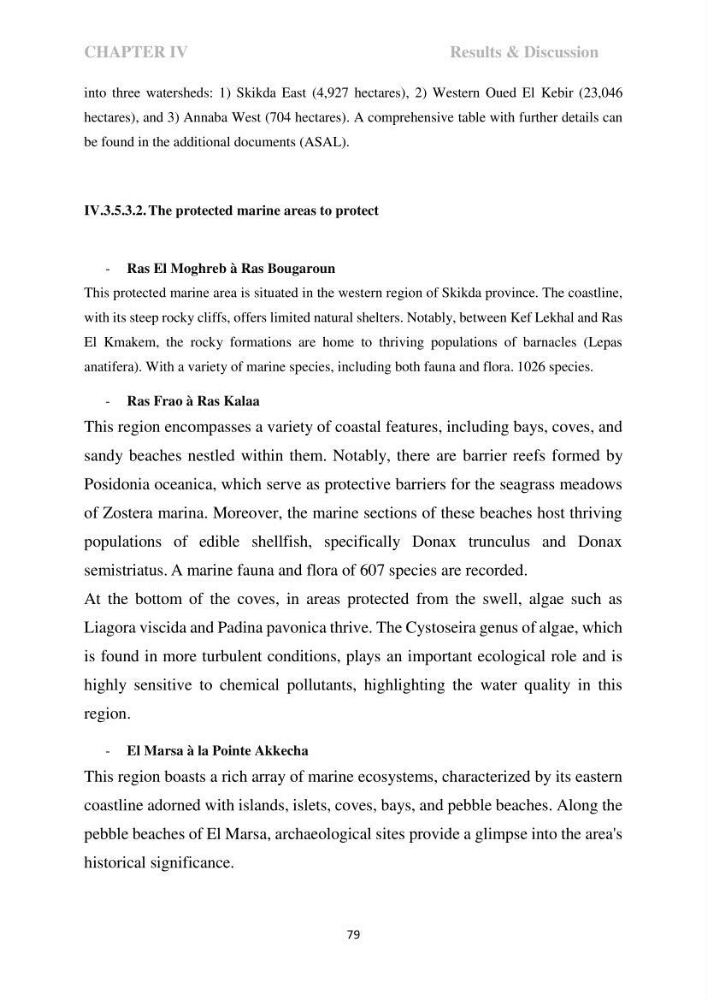 Perception of ICZM: analysis of the socioeconomic and environmental vulnerability of the coastal zone of skikda province