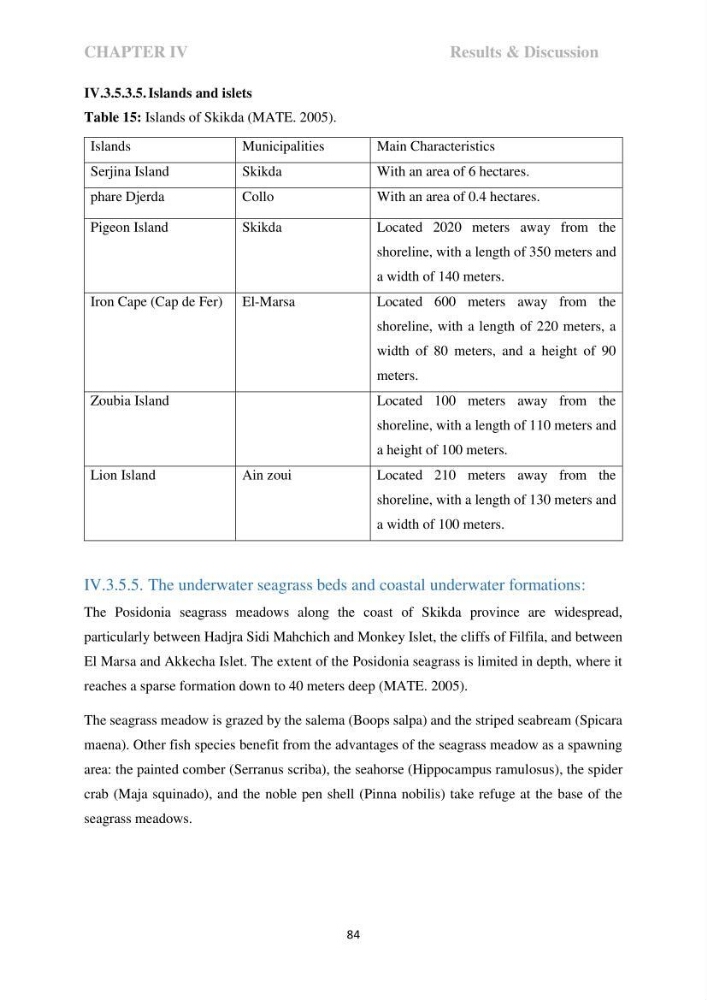 Perception of ICZM: analysis of the socioeconomic and environmental vulnerability of the coastal zone of skikda province