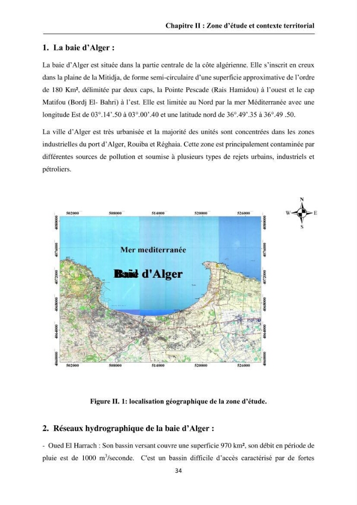 Apport de la télédétection et des SIG pour surveiller la trajectoire urbaine des communes côtières de la baie d\'Alger: