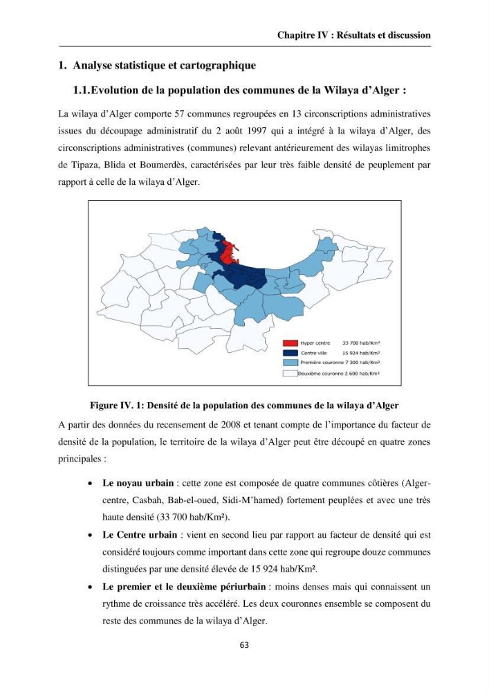 Apport de la télédétection et des SIG pour surveiller la trajectoire urbaine des communes côtières de la baie d\'Alger: