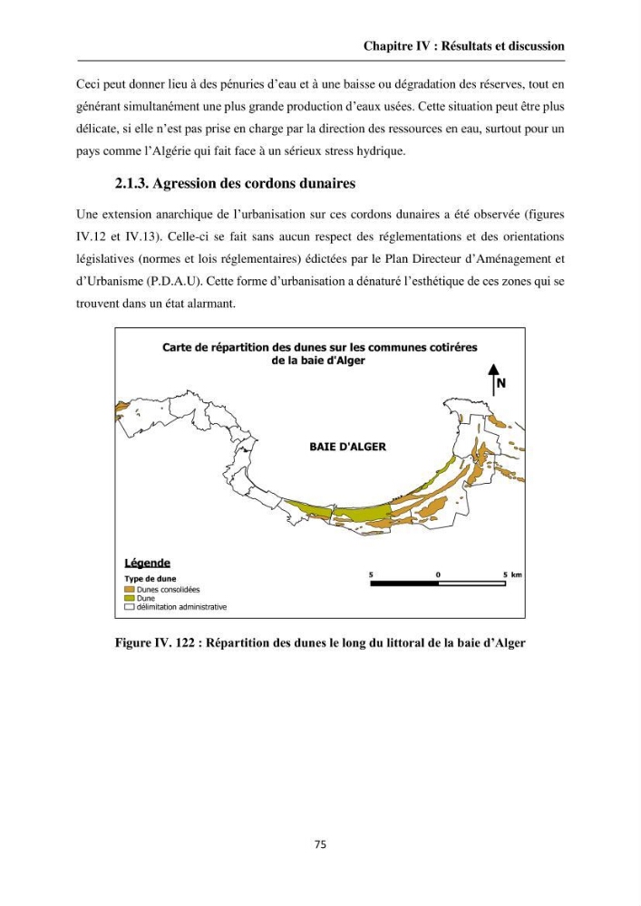 Apport de la télédétection et des SIG pour surveiller la trajectoire urbaine des communes côtières de la baie d\'Alger: