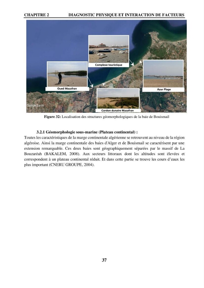 Impact de l\'expansion urbaine sur la degradation des dunes côtières dans la region ouest d\'Alger