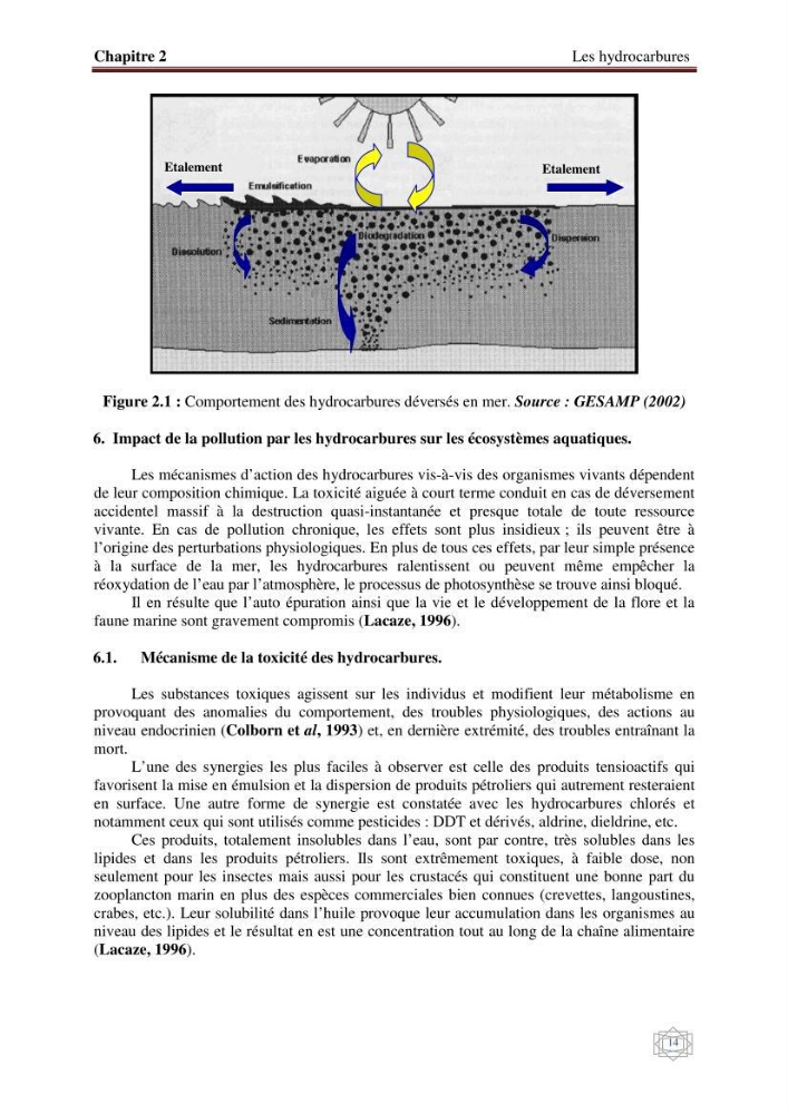 Suivi et contrôle de la pollution de la baie de Bou-Ismail en utilisant les données multi-sources des capteurs satellites: