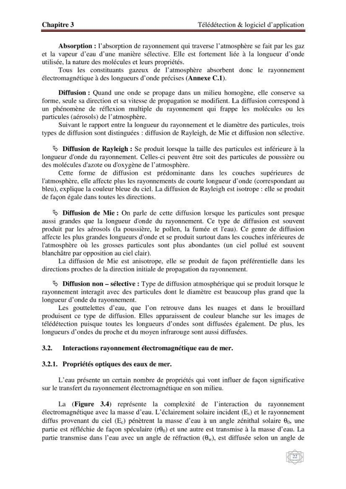 Suivi et contrôle de la pollution de la baie de Bou-Ismail en utilisant les données multi-sources des capteurs satellites: