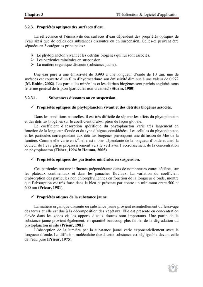 Suivi et contrôle de la pollution de la baie de Bou-Ismail en utilisant les données multi-sources des capteurs satellites: