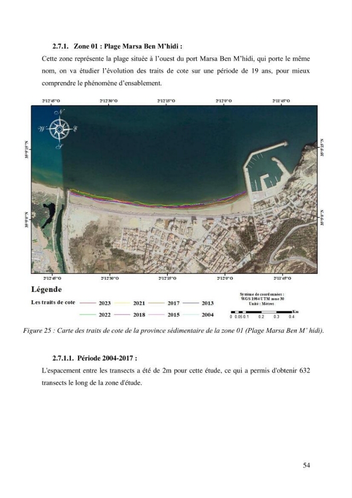 Ensablement du port de Marsa Ben M’Hidi (W. de Tlemcen) Etude hydro-sédimentaire et solutions