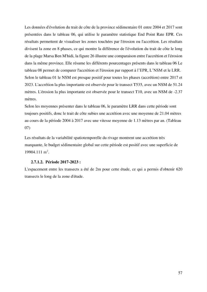 Ensablement du port de Marsa Ben M’Hidi (W. de Tlemcen) Etude hydro-sédimentaire et solutions