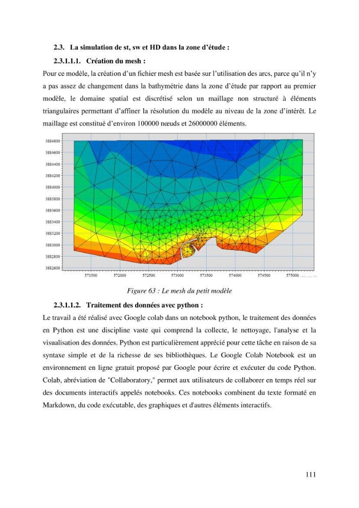 Ensablement du port de Marsa Ben M’Hidi (W. de Tlemcen) Etude hydro-sédimentaire et solutions