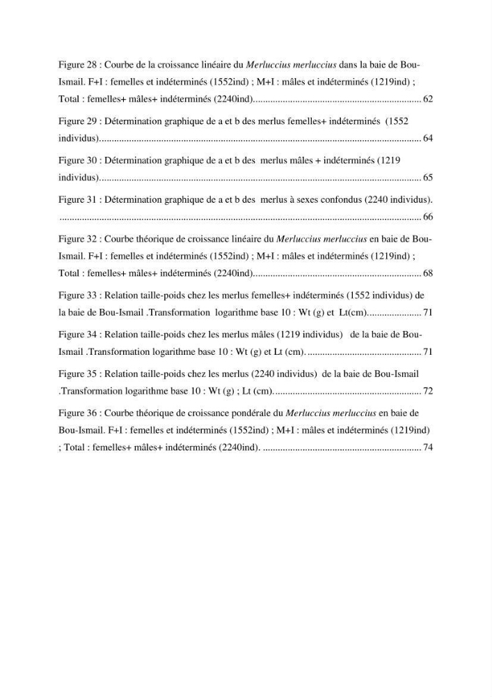 Utilisation d’un SIG (Système d’Information Géographique) dans un modèle de distribution d’une espèce: le cas de Merluccius merluccius (Linnaeus, 1758); le merlu européen de la baie de Bou-Ismail