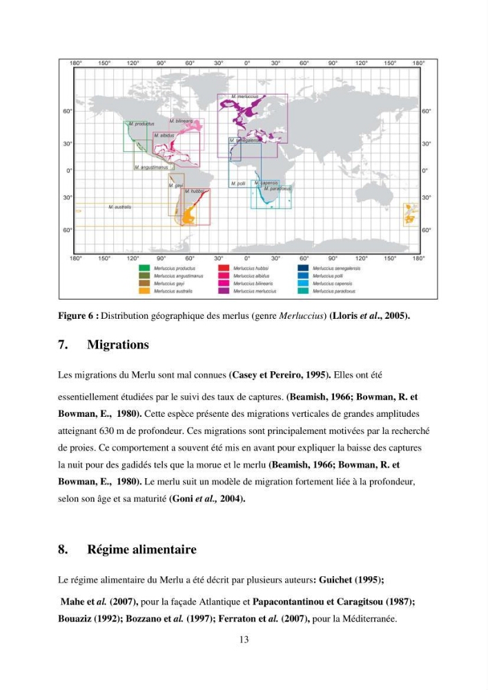 Utilisation d’un SIG (Système d’Information Géographique) dans un modèle de distribution d’une espèce: le cas de Merluccius merluccius (Linnaeus, 1758); le merlu européen de la baie de Bou-Ismail