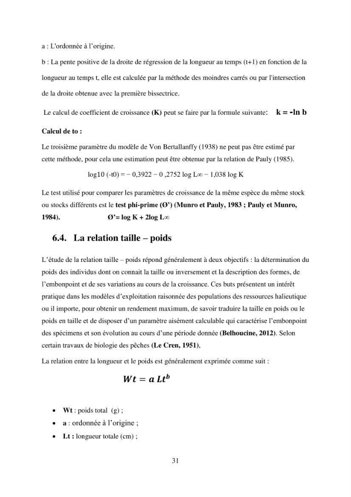 Utilisation d’un SIG (Système d’Information Géographique) dans un modèle de distribution d’une espèce: le cas de Merluccius merluccius (Linnaeus, 1758); le merlu européen de la baie de Bou-Ismail