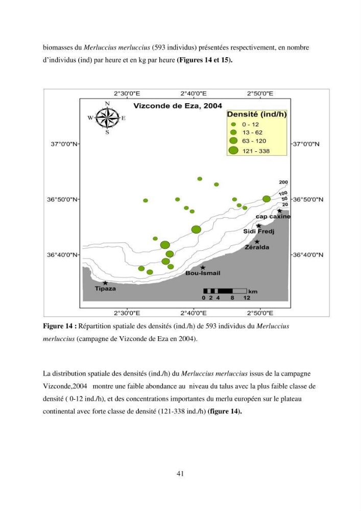 Utilisation d’un SIG (Système d’Information Géographique) dans un modèle de distribution d’une espèce: le cas de Merluccius merluccius (Linnaeus, 1758); le merlu européen de la baie de Bou-Ismail