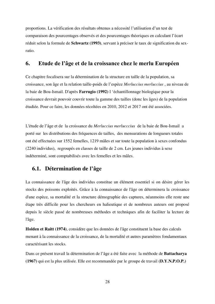 Utilisation d’un SIG (Système d’Information Géographique) dans un modèle de distribution d’une espèce : le cas de Merluccius merluccius (Linnaeus, 1758); le merlu européen de la baie de Bou-Ismail