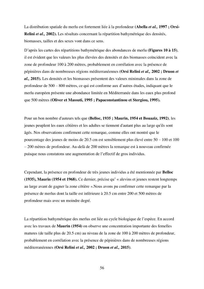 Utilisation d’un SIG (Système d’Information Géographique) dans un modèle de distribution d’une espèce : le cas de Merluccius merluccius (Linnaeus, 1758); le merlu européen de la baie de Bou-Ismail
