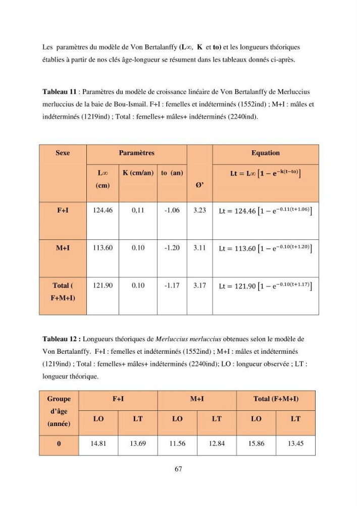 Utilisation d’un SIG (Système d’Information Géographique) dans un modèle de distribution d’une espèce : le cas de Merluccius merluccius (Linnaeus, 1758); le merlu européen de la baie de Bou-Ismail