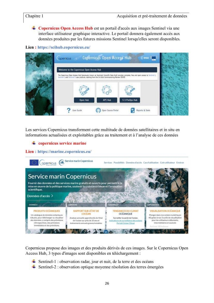 Apport de la télédétection multi spectrale des eaux littorales turbides Pour l’étude de la chlorophylle et la qualité des eaux marines Le long de la cote algérienne (Ouest)