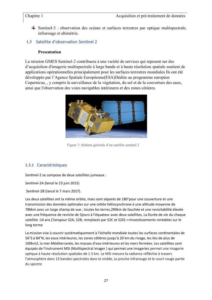 Apport de la télédétection multi spectrale des eaux littorales turbides Pour l’étude de la chlorophylle et la qualité des eaux marines Le long de la cote algérienne (Ouest)