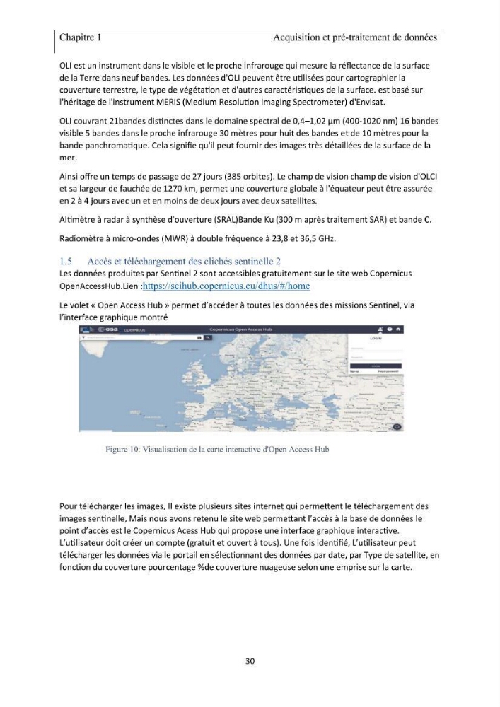 Apport de la télédétection multi spectrale des eaux littorales turbides Pour l’étude de la chlorophylle et la qualité des eaux marines Le long de la cote algérienne (Ouest)