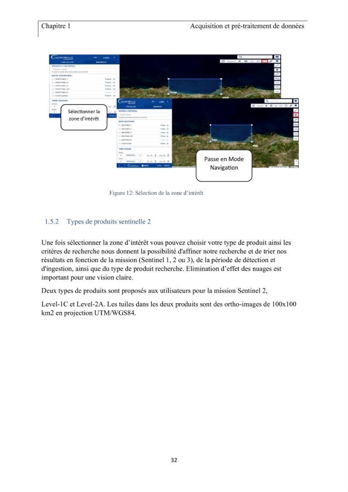 Apport de la télédétection multi spectrale des eaux littorales turbides Pour l’étude de la chlorophylle et la qualité des eaux marines Le long de la cote algérienne (Ouest)