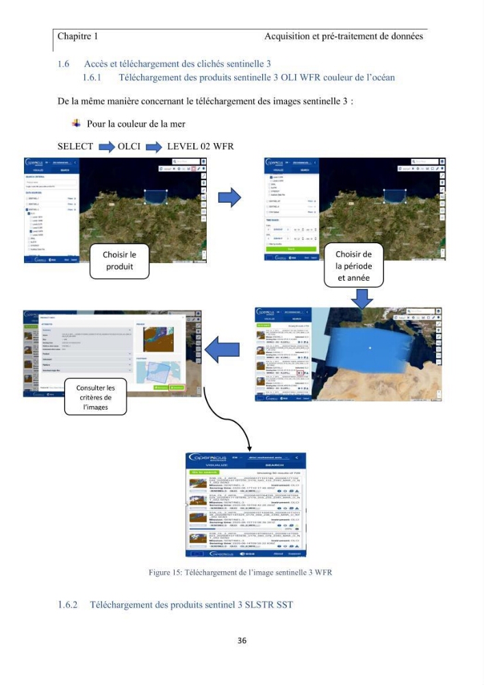 Apport de la télédétection multi spectrale des eaux littorales turbides Pour l’étude de la chlorophylle et la qualité des eaux marines Le long de la cote algérienne (Ouest)