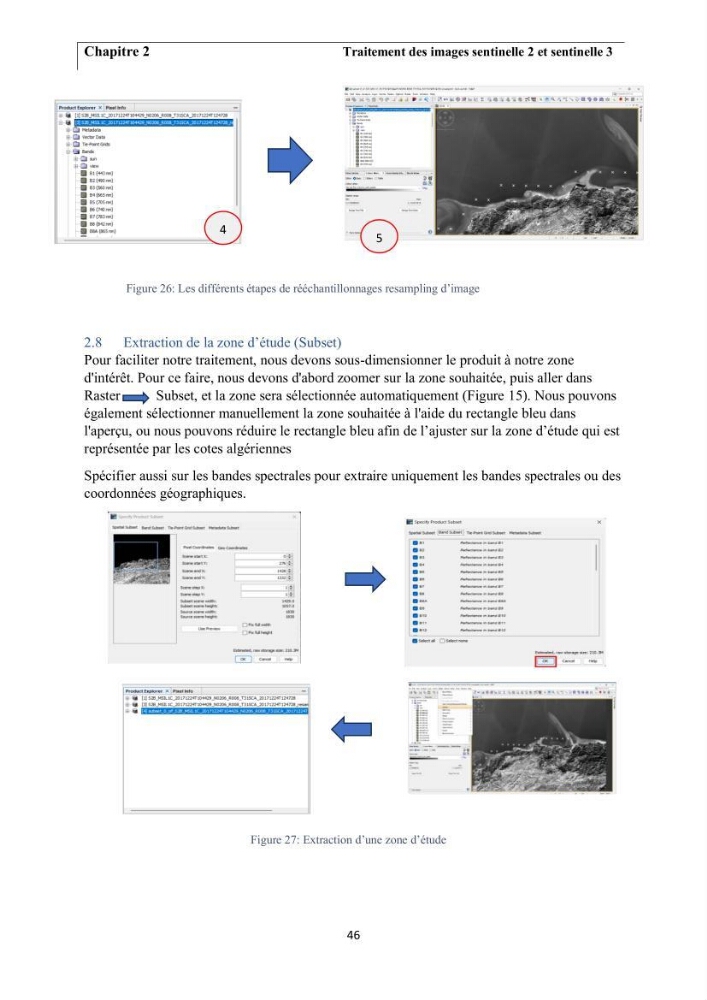 Apport de la télédétection multi spectrale des eaux littorales turbides Pour l’étude de la chlorophylle et la qualité des eaux marines Le long de la cote algérienne (Ouest)