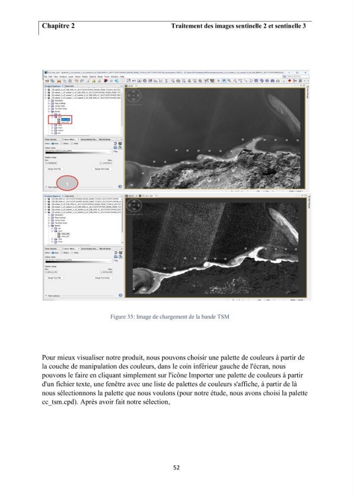 Apport de la télédétection multi spectrale des eaux littorales turbides Pour l’étude de la chlorophylle et la qualité des eaux marines Le long de la cote algérienne (Ouest)
