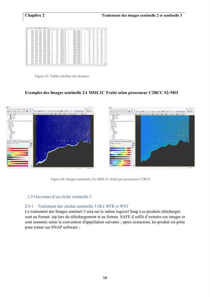 Apport de la télédétection multi spectrale des eaux littorales turbides Pour l’étude de la chlorophylle et la qualité des eaux marines Le long de la cote algérienne (Ouest)