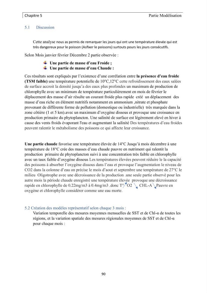 Apport de la télédétection multi spectrale des eaux littorales turbides Pour l’étude de la chlorophylle et la qualité des eaux marines Le long de la cote algérienne (Ouest)