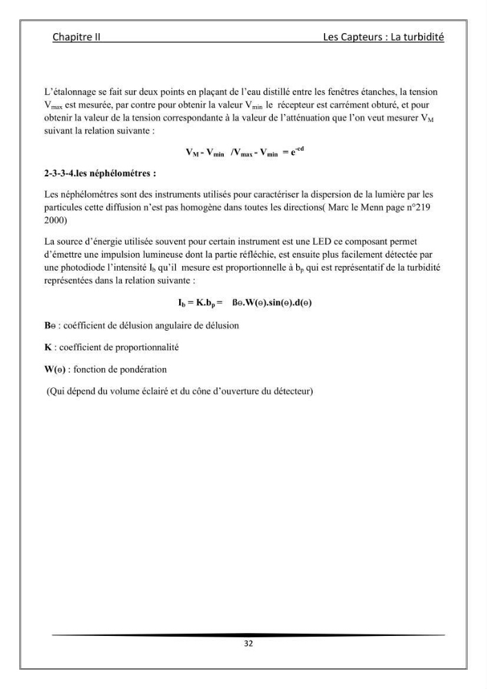 Les instrumests et les équipements utilisés en océanographie physique