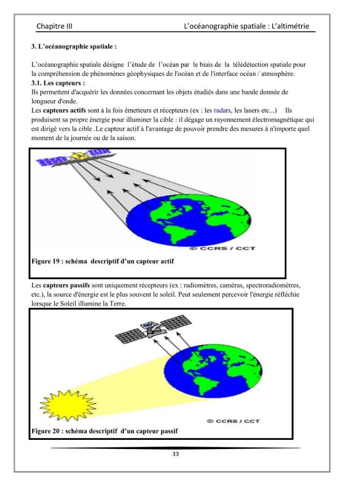 Les instrumests et les équipements utilisés en océanographie physique