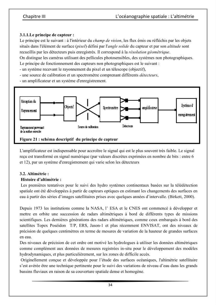 Les instrumests et les équipements utilisés en océanographie physique