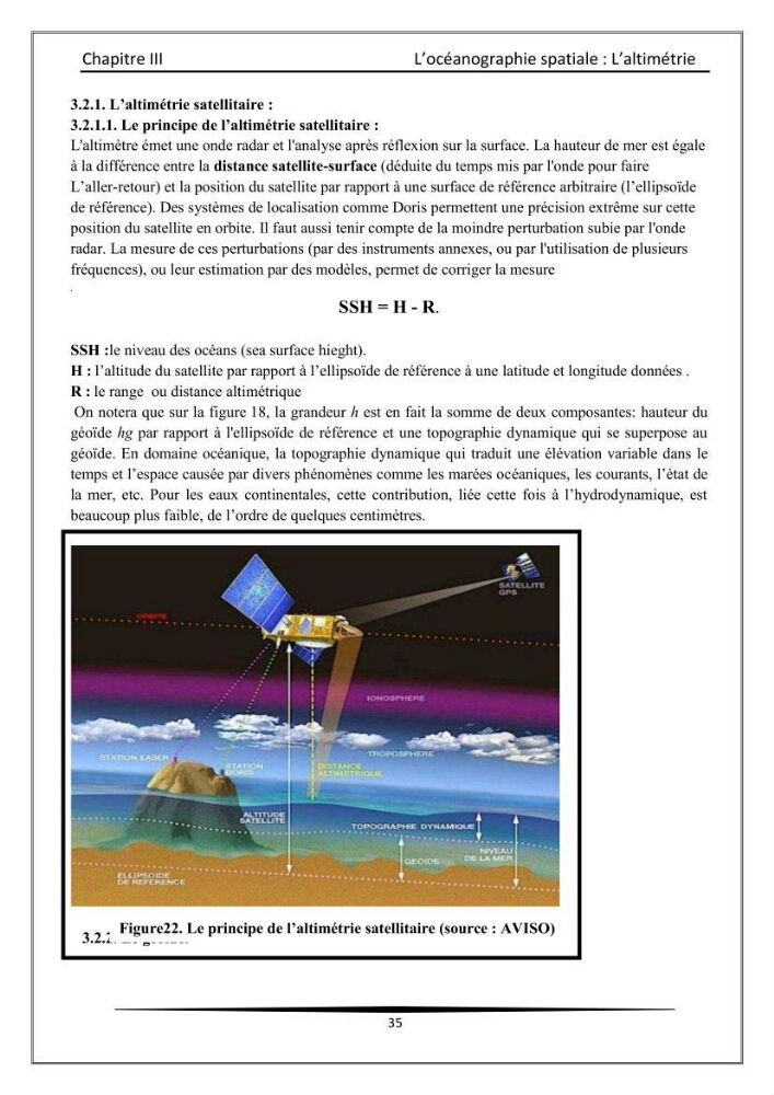Les instrumests et les équipements utilisés en océanographie physique
