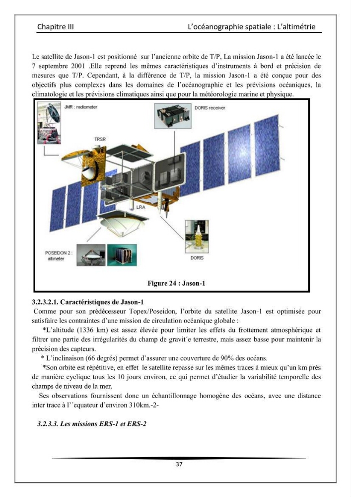 Les instrumests et les équipements utilisés en océanographie physique