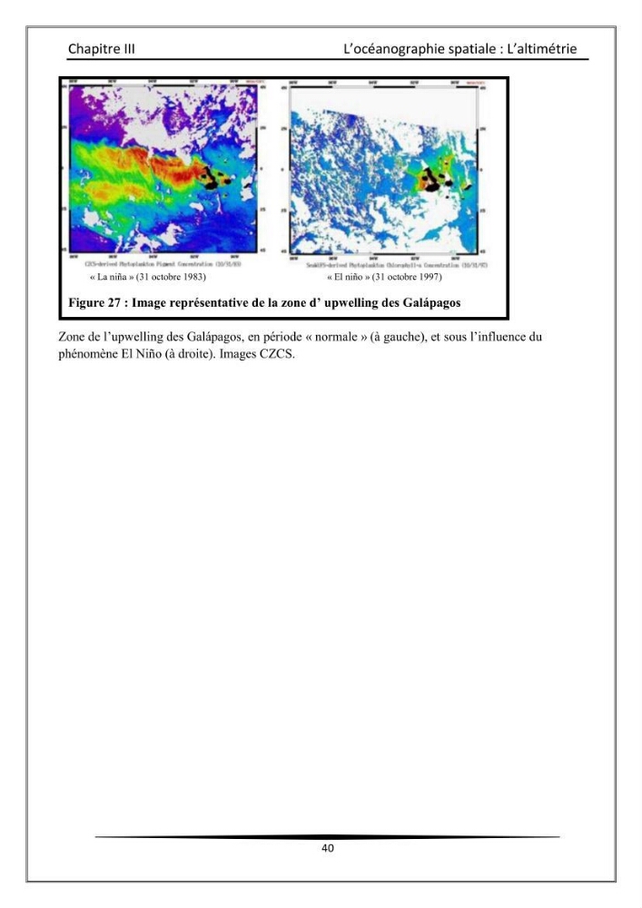 Les instrumests et les équipements utilisés en océanographie physique