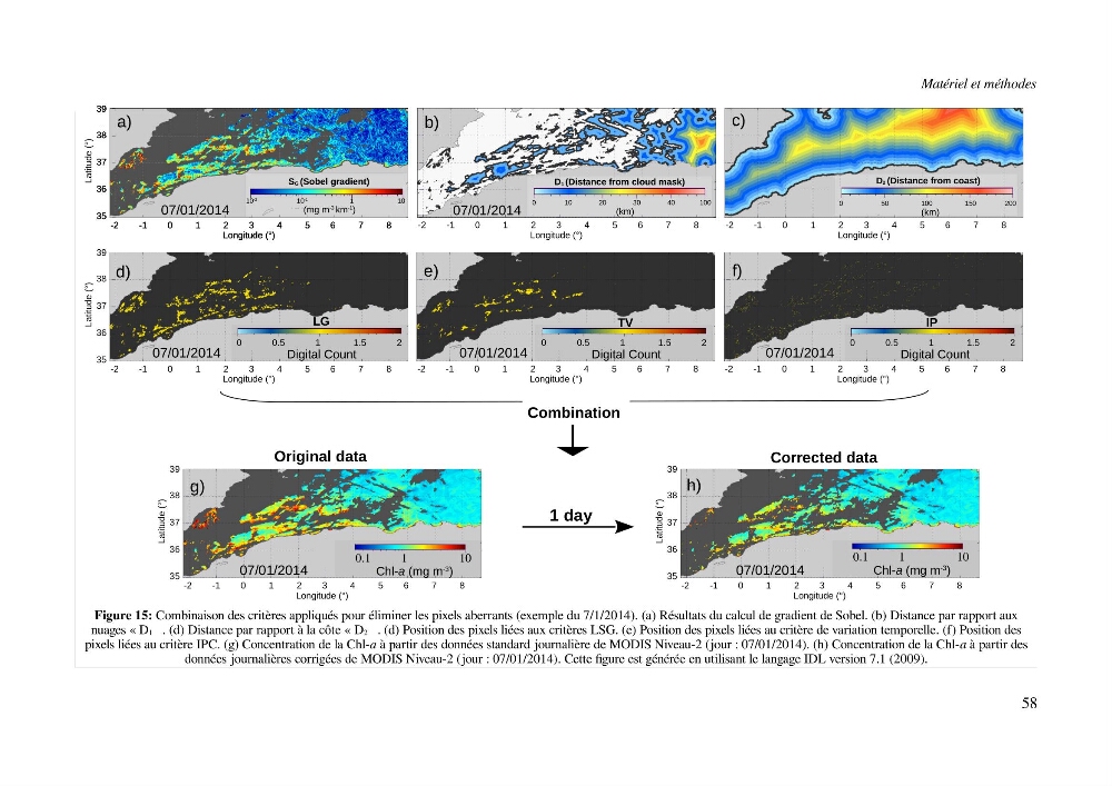 Etude par télédétection et mesures in situ des efflorescences algales et de la matière en suspension dans le Bassin Algérien