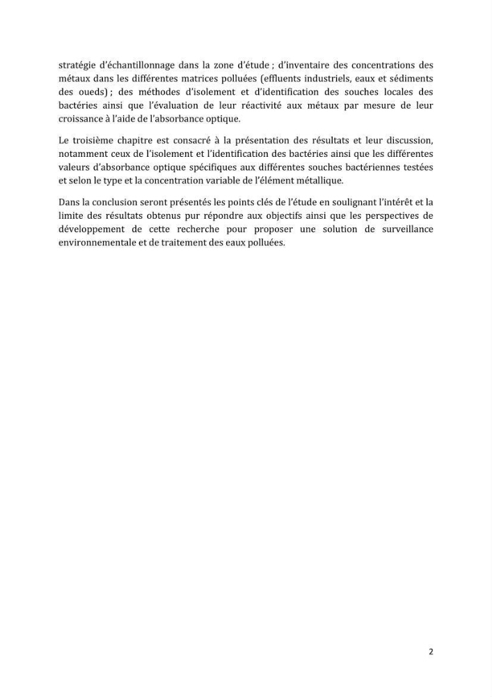 L’interaction des micro-organismes avec des métaux et Etude de faisabilité des biocapteurs pour la surveillance environnementale des eaux côtières
