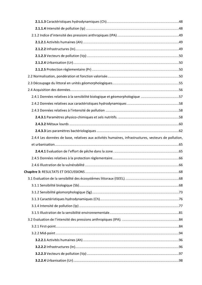Évaluation des impacts anthropiques à partir d’un MNA (modèle numérique d’Altimétrie) d’une zone littorale comprise entre Bab El Oued – Ain Benian (Alger)
