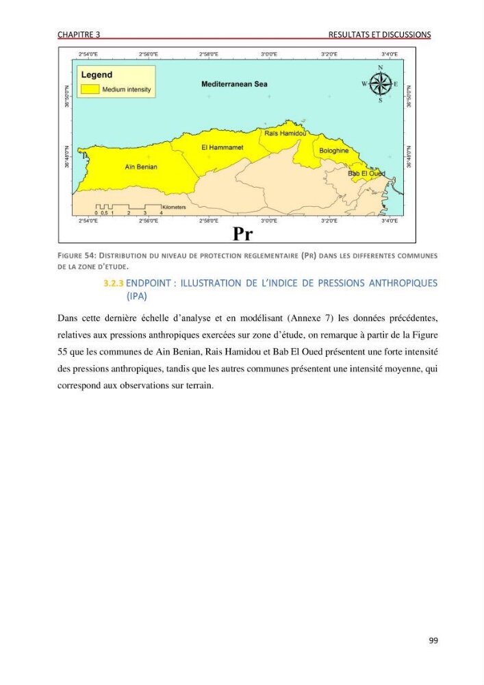 Évaluation des impacts anthropiques à partir d’un MNA (modèle numérique d’Altimétrie) d’une zone littorale comprise entre Bab El Oued – Ain Benian (Alger)