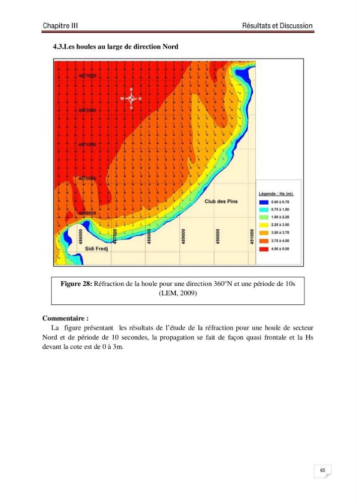 Evaluation de la vulnérabilité des côtes du littoral centre